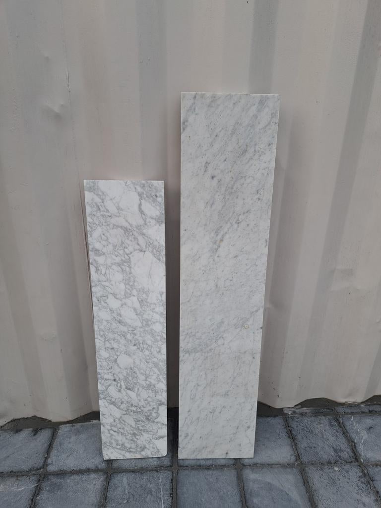 2 marmeren legborden, Doe-het-zelf en Bouw, Ophalen, Gebruikt