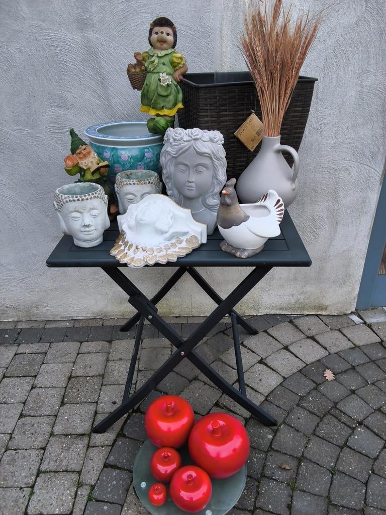 Allerlei tuindecoratie  ! OPRUIMING tuinhuis, Tuin en Terras, Ophalen, Gebruikt, Steen, Overige typen