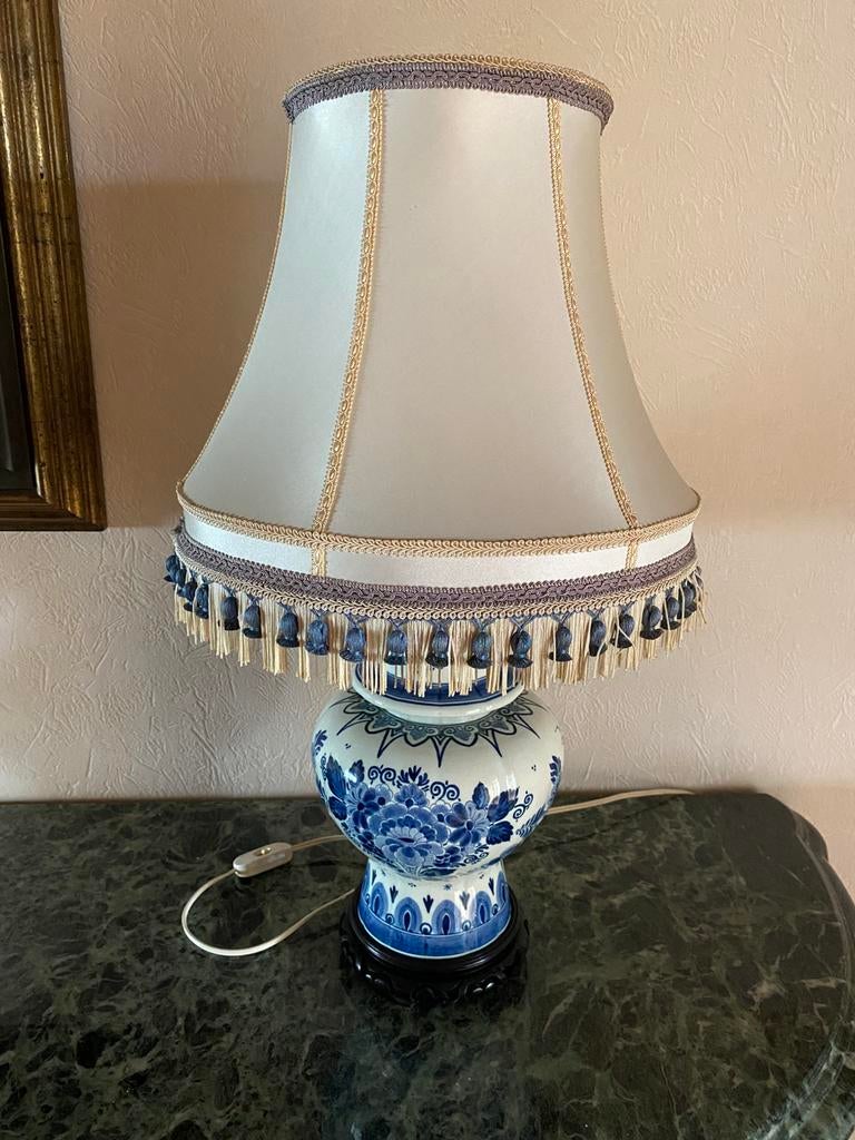 Tafellamp Delft, Ophalen, Zo goed als nieuw