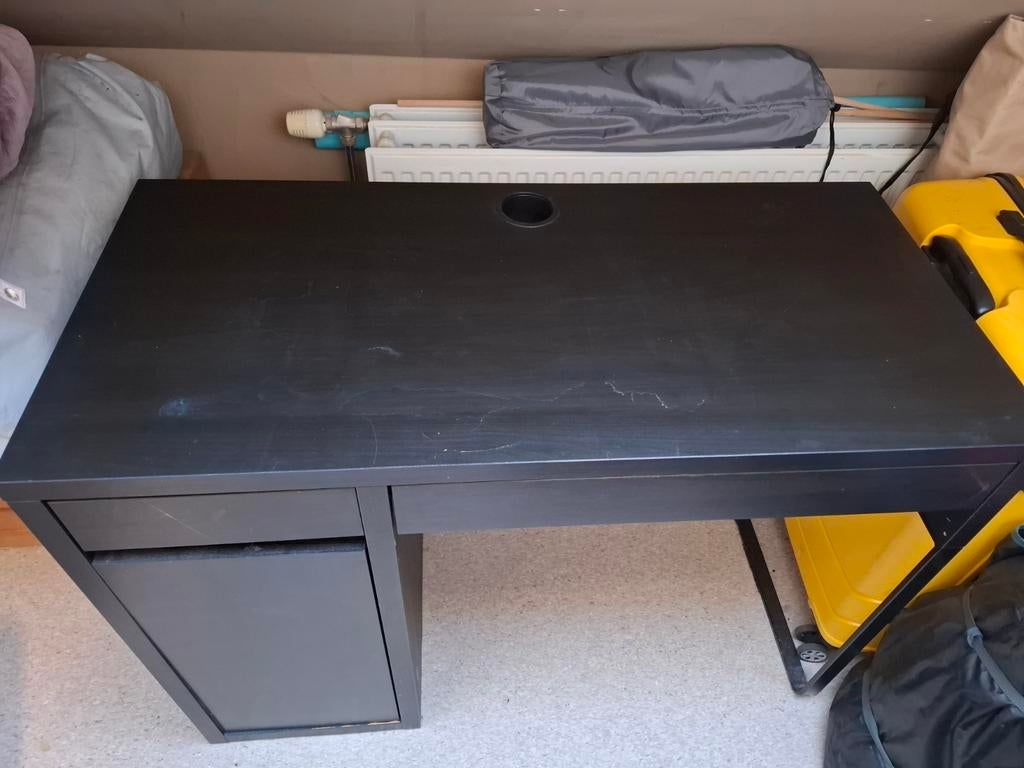 Micke bureau ikea, Ophalen