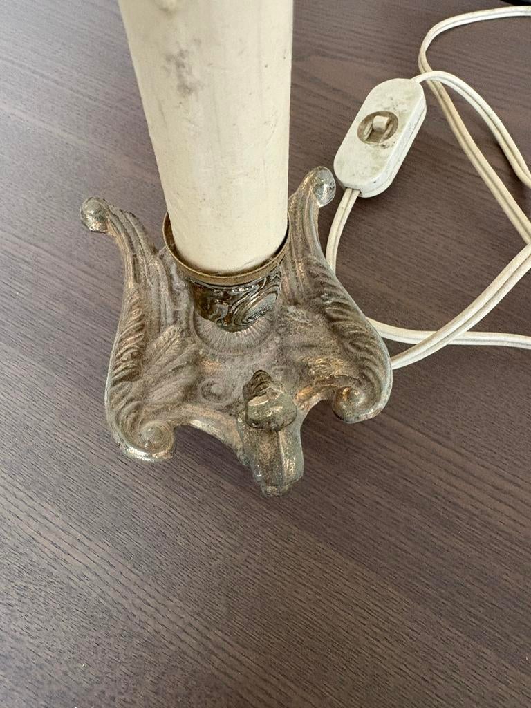 Chandelier massif avec électricité, Enlèvement ou Envoi, Utilisé, Métal, Klassiek