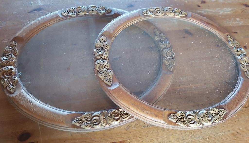 cadres anciens ovales, Enlèvement, Ovale, 50 à 100 cm, Moins de 100 cm