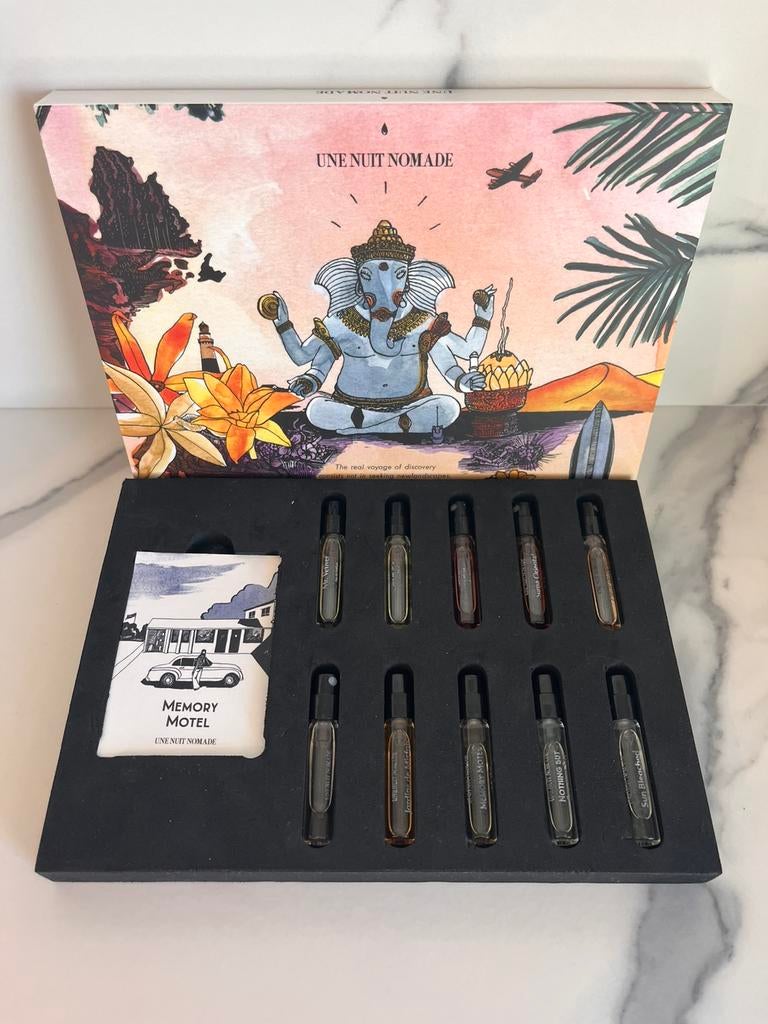 Une Nuit Nomade - Coffret découverte 10x2,5 ml Edp, Bijoux, Sacs & Beauté, Enlèvement ou Envoi, Comme neuf