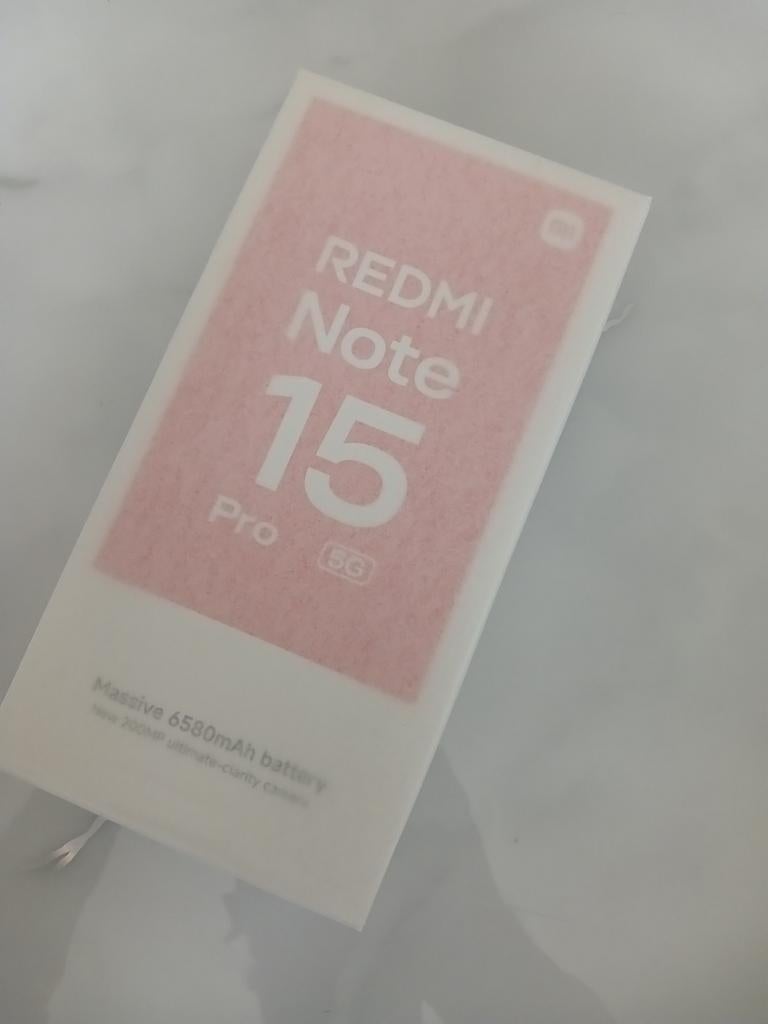 Xiaomi Redmi Note 15 Pro 5G, Ophalen, Nieuw