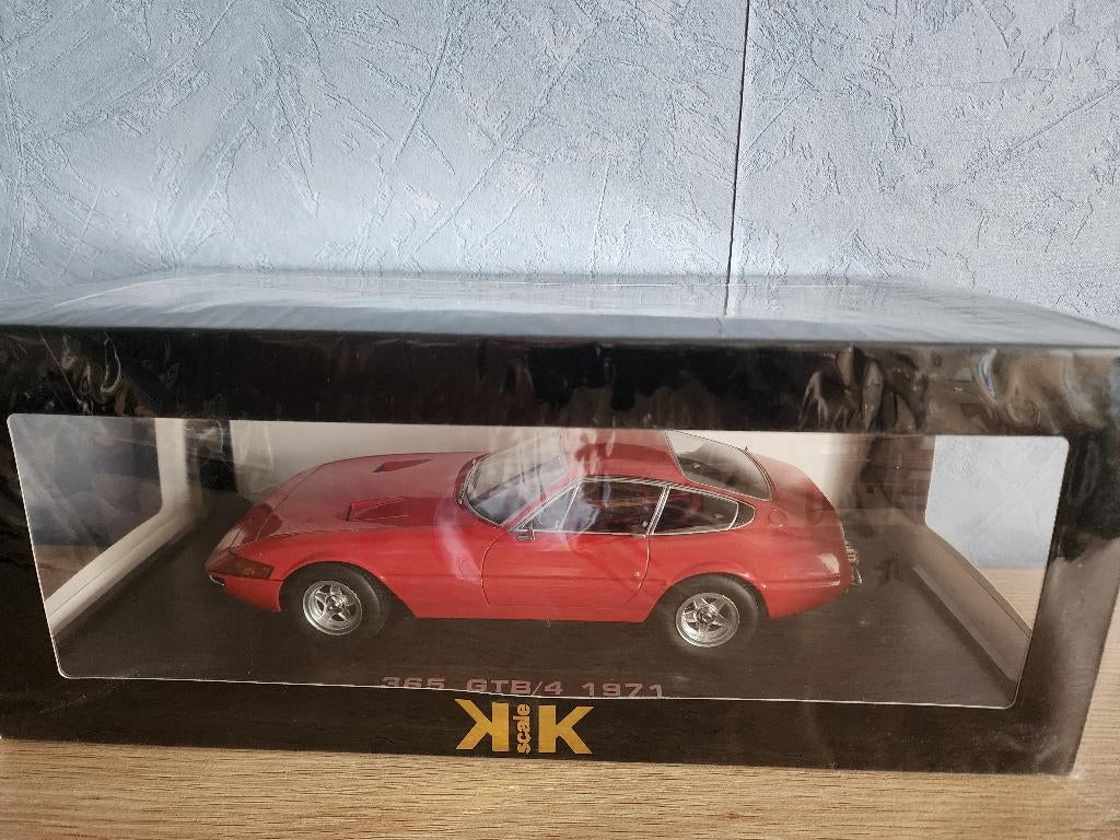 Ferrari 365 GTB4 Daytona 1971 1/18, Ophalen, Nieuw, Auto, Overige merken