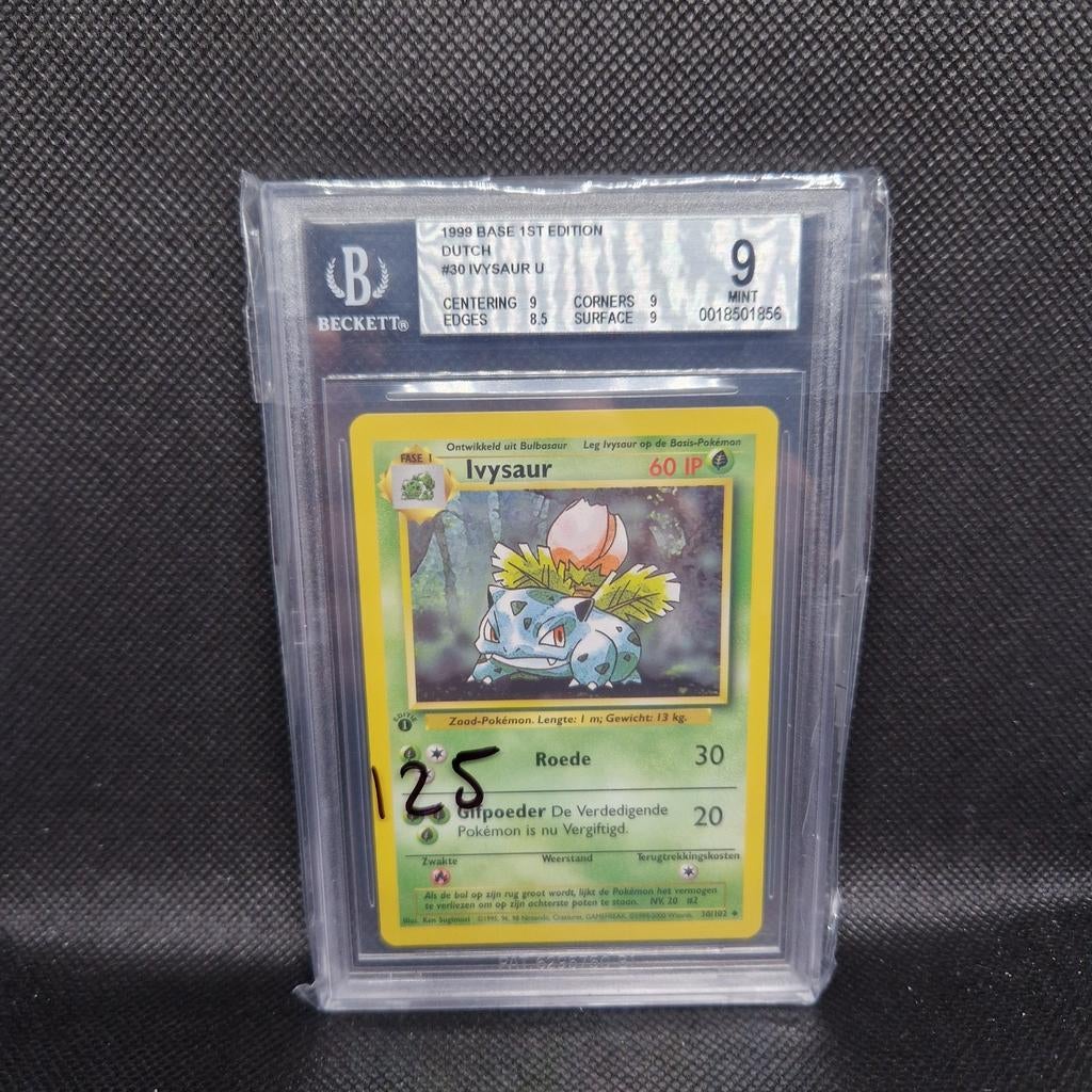 Ivysaur NL Base 1ère édition BGS 9, Enlèvement ou Envoi