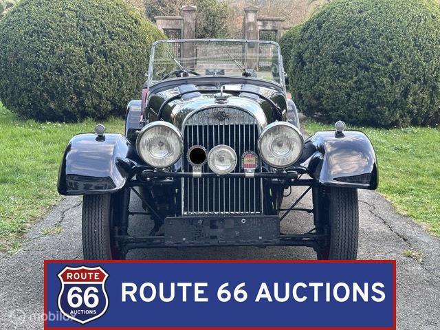 Morgan 4/4 Series I | 1947 | Route 66 Auctions, Zwart, Bedrijf, Handgeschakeld, Overige carrosserie