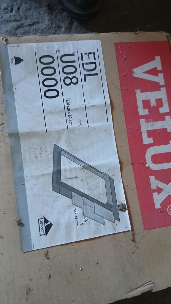 Velux bekleding., Doe-het-zelf en Bouw, Ophalen