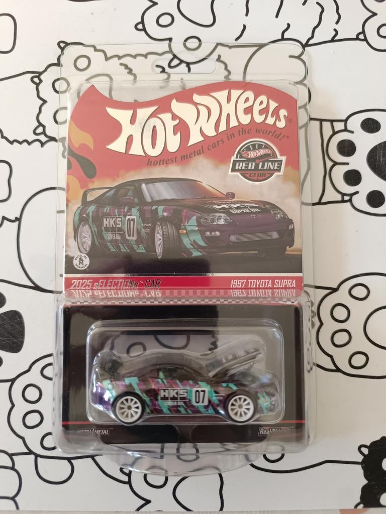 Hot Wheels Toyota Supra, Hobby en Vrije tijd, Modelbouw | Auto's en Voertuigen, Overige merken, 1:50 of kleiner, Auto, Nieuw