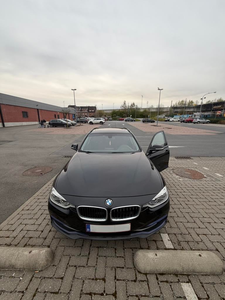 Bmw serie 3 full, Autos, Achat, Euro 6, Entretenue par le concessionnaire, Noir