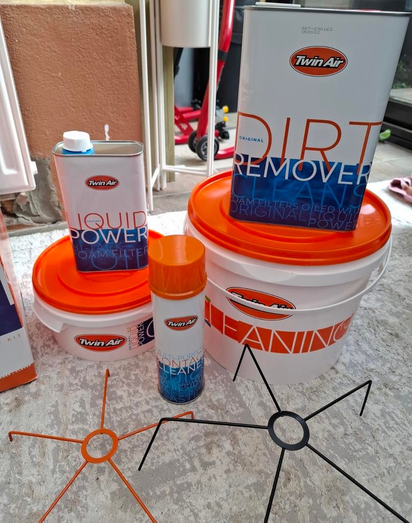 Twin Air luchtfilter reiniger set, Motoren, Ophalen
