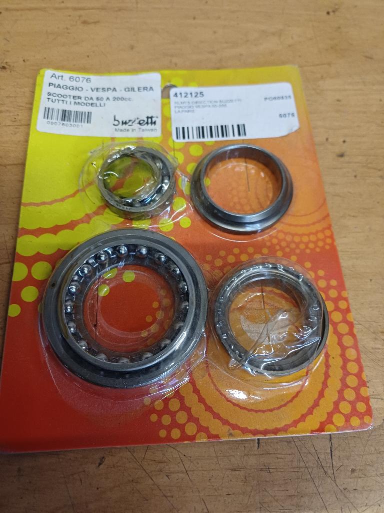 piaggio vespa 50cc tot 200cc balhoofdlagers nieuw, Motoren, Onderdelen | Overige, Ophalen, Nieuw