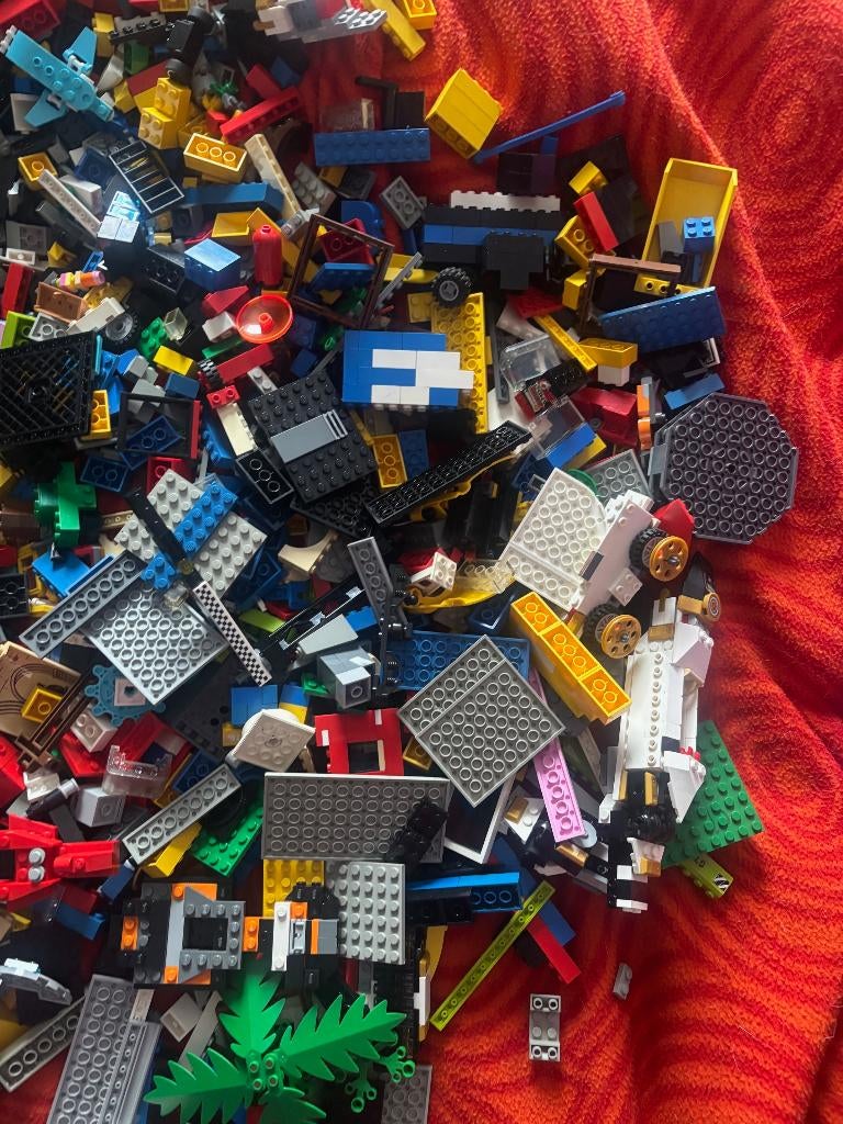 LEGO : Lot de 5 kg d'élements, Enlèvement ou Envoi, Comme neuf, Briques en vrac, Lego