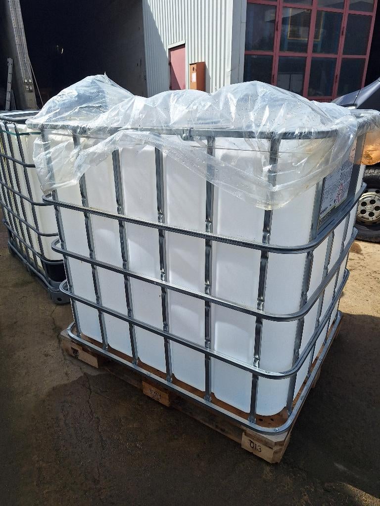 Ibc vat, Tuin en Terras, 150 liter of meer, Ophalen, Gebruikt, Kunststof