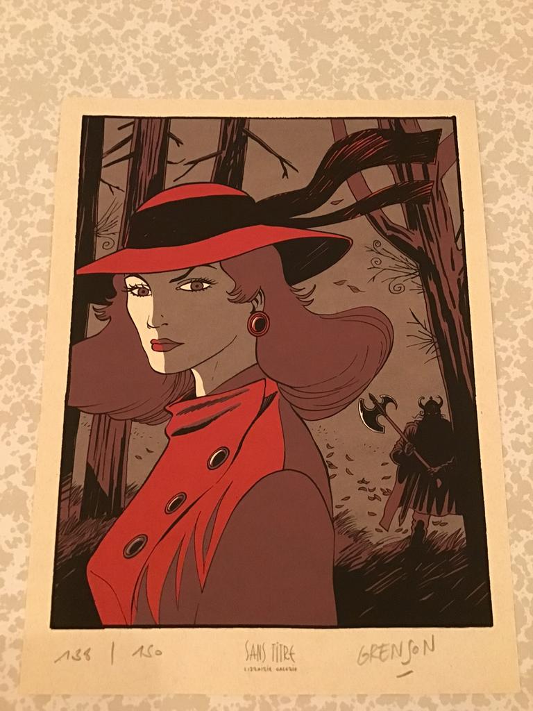 Sérigraphie Olivier Grenson, Comme neuf