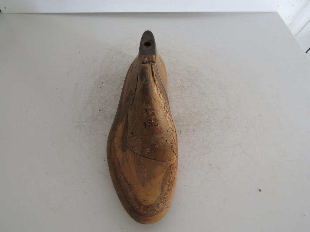 Oude schoenleest maat 39 1/2, Antiek en Kunst, Curiosa en Brocante, Ophalen of Verzenden