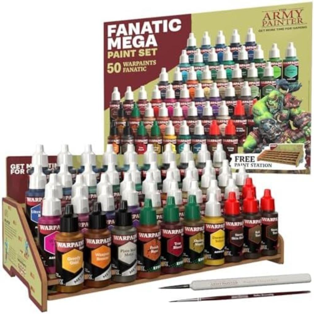 The Army Painter | Peinture acrylique 50 x 18 ml | station d