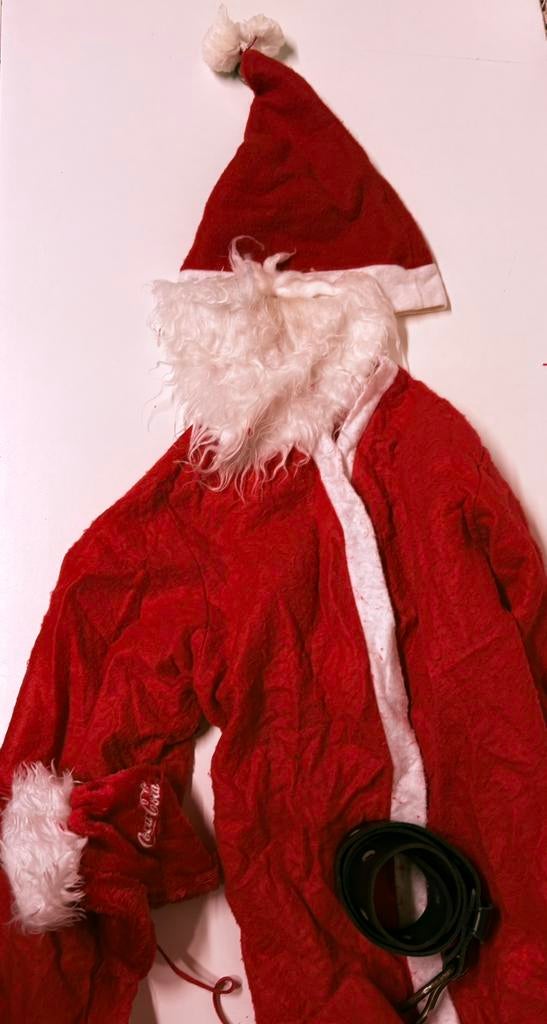 Costume de Père Noël avec gants de Noël Coca-Cola, Enlèvement ou Envoi, Porté, Taille 46 (S) ou plus petite, Vêtements