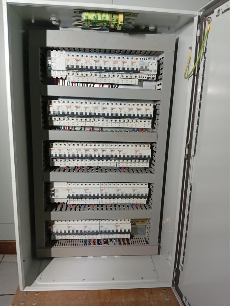 Zekeringkast industrieel, 3x400 volt + N, Bricolage & Construction, Électricité & Câbles, Enlèvement, Interrupteur