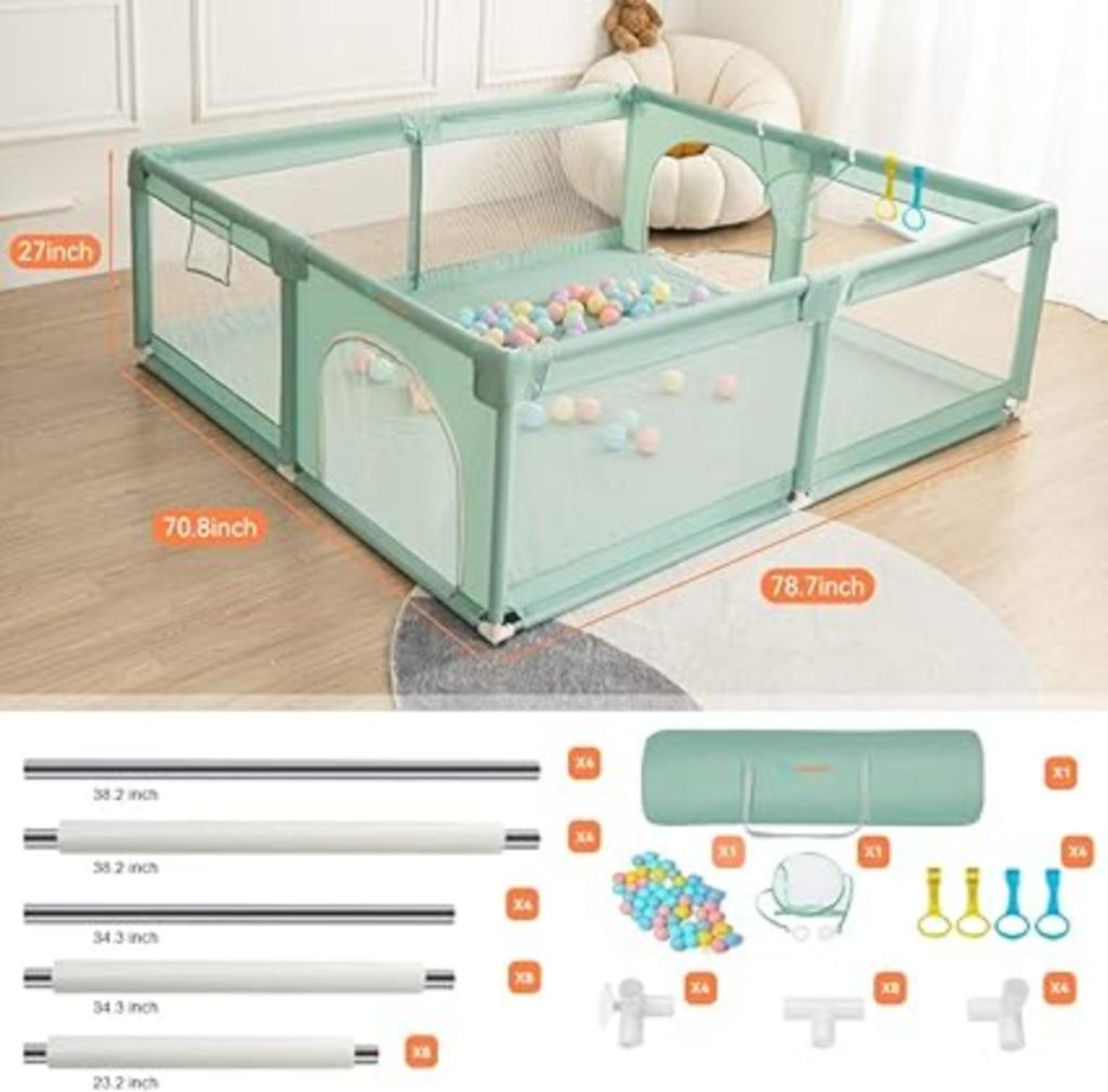 Très grand parc pour enfants, ensemble de parc pour bébés,, Neuf, -, -, COMOMY