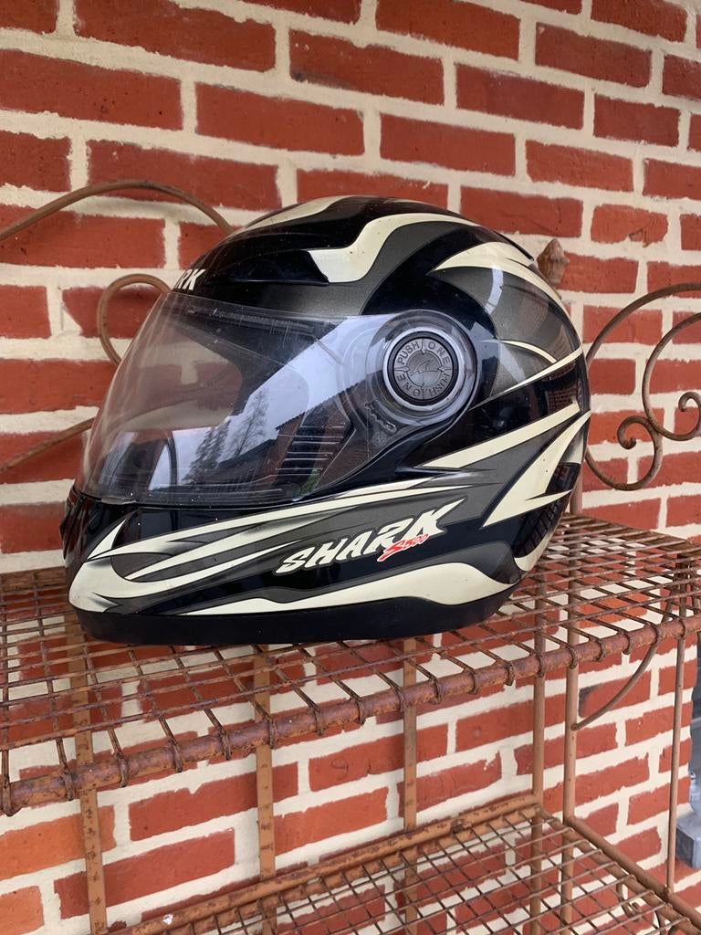 Vintage integraalhelm Shark, Motoren, Ophalen, Integraalhelm, Shark