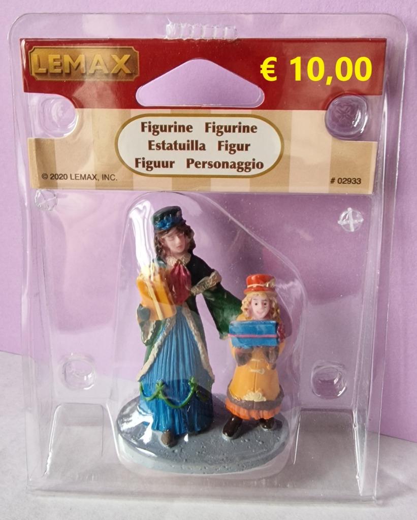 X-mas village figurines (Lemax) pt1 AANGEPAST, Divers, Noël, Comme neuf, Enlèvement ou Envoi