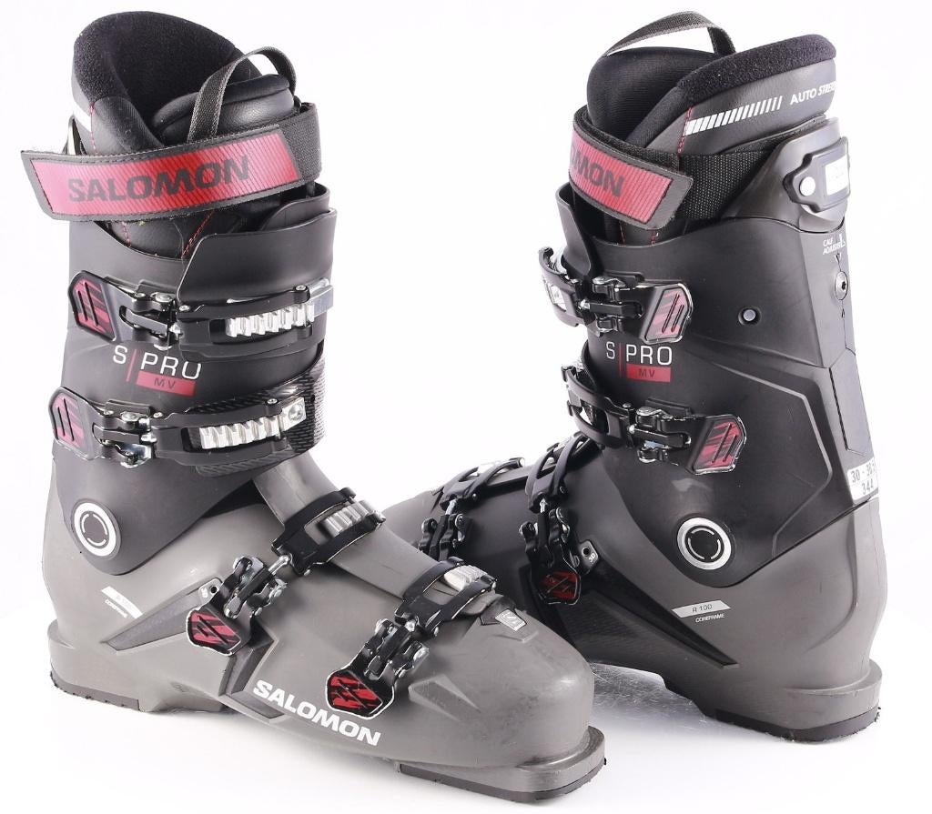 45,5 46 EU skischoenen SALOMON S/PRO R100 MV 2024, Gebruikt, Schoenen, Carve, Ski
