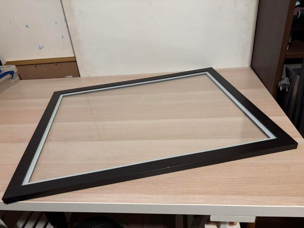 Glasplaat voor Ikea Pax kast, 75 x 58 cm, zwart, Ophalen, Zo goed als nieuw