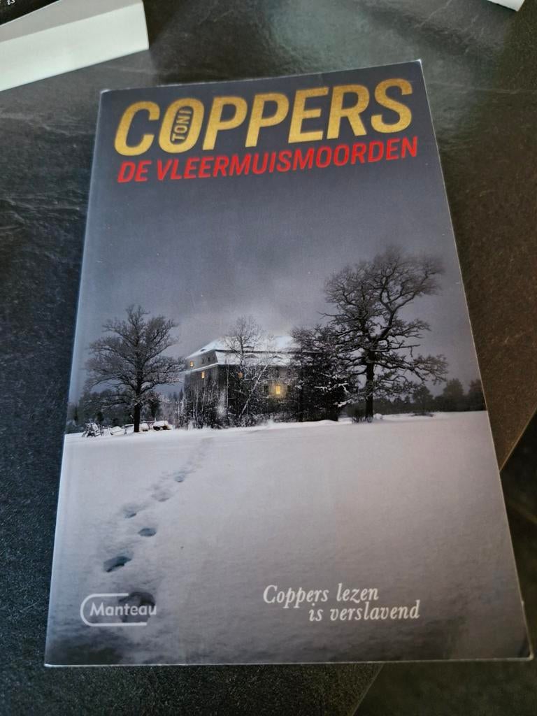 Boek Toni Coppers. De vleermuismoorde´. Nieuwstaat, Boeken, Thrillers, Ophalen of Verzenden