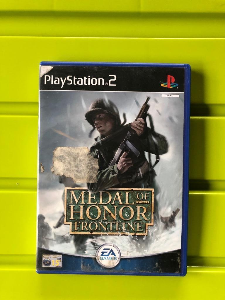 PS2 Medal of Honor Frontline, Enlèvement ou Envoi, 1 joueur, Combat, À partir de 16 ans
