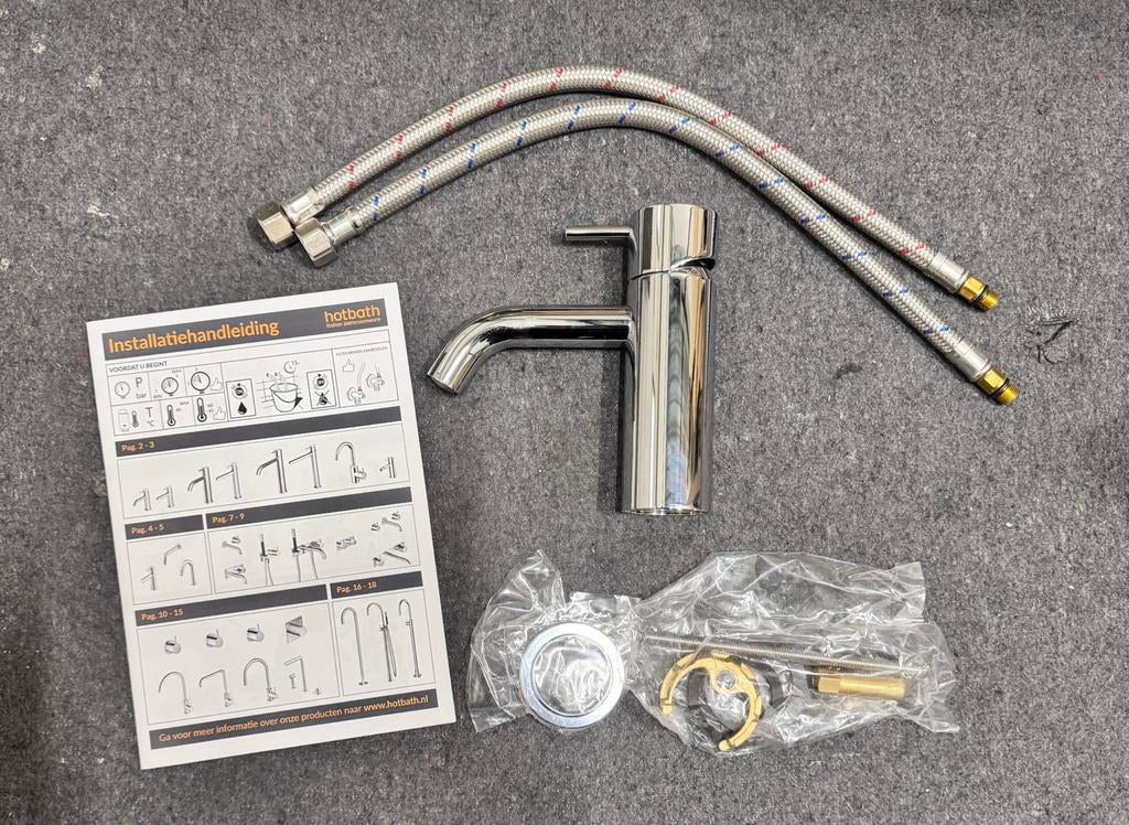 Lavabokraan HOTBATH cobber CB003C, Doe-het-zelf en Bouw, Ophalen, Zo goed als nieuw