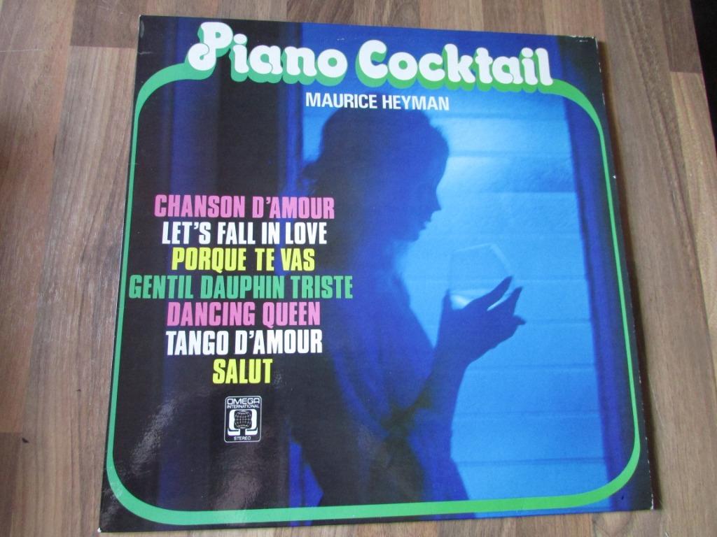 MAURICE HEYMAN, COCKTAIL POUR PIANO, LP, CD & DVD, Vinyles | Pop, Utilisé, 12 pouces, Enlèvement ou Envoi