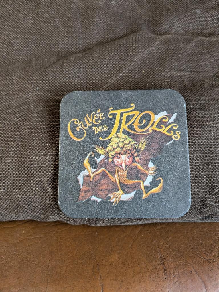 Cuvée des trolls, Collections, Enlèvement ou Envoi, Comme neuf, Sous-bock