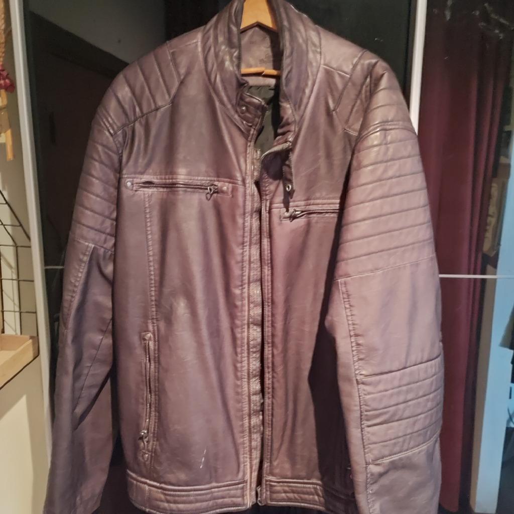 Manteau marron C&A Simili-Cuir 3XL, Vêtements | Hommes, Pulls & Vestes, Enlèvement ou Envoi, Brun, Autres tailles, Comme neuf