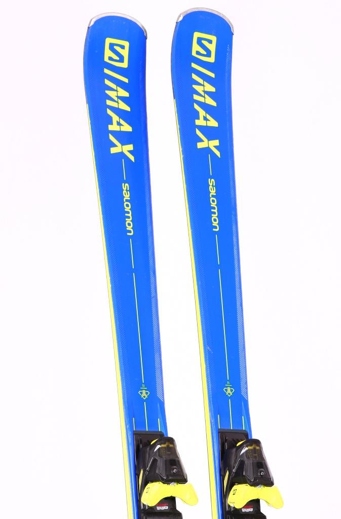165 170 skis SALOMON S/MAX X9 Ti, 160 à 180 cm, Carving, Enlèvement ou Envoi, Skis