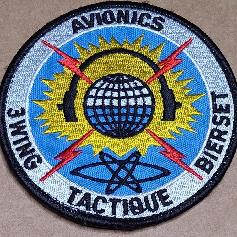 Ensemble de bières Avionics Tactique 3 Wing, Enlèvement ou Envoi, Armée de l'air, Emblème ou Badge