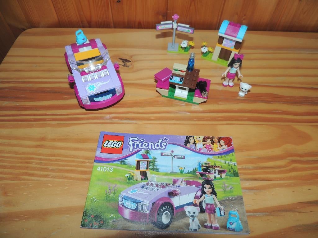 Légo friends - Le coupé cabriolet d'Emma (2e), Enlèvement