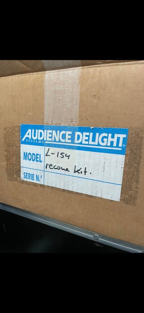 Audience delight recone kit ad25/ad25b, Audio, Tv en Foto, Luidsprekerboxen, Ophalen, Nieuw, 120 watt of meer, Overige typen