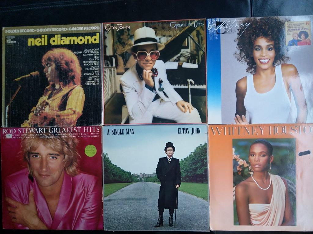 LOT 1 = 6 MEILLEURS VINYLES/VINYLE/VENDEZ MAINTENANT - RÉDUC, Enlèvement ou Envoi, 1980 à 2000, Utilisé, 12 pouces