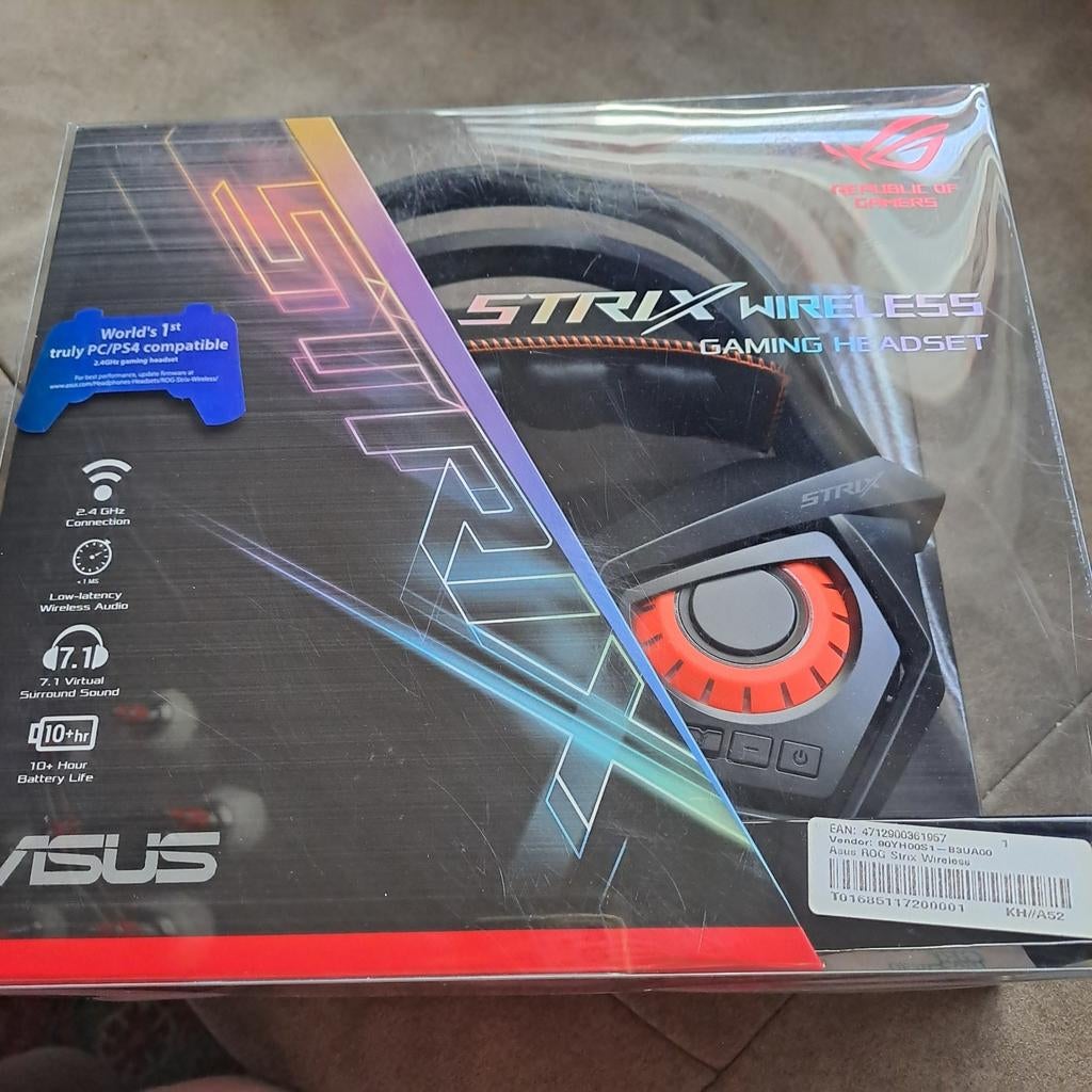 Casque de jeu sans fil Strix, Informatique & Logiciels, Enlèvement ou Envoi, Casque gamer