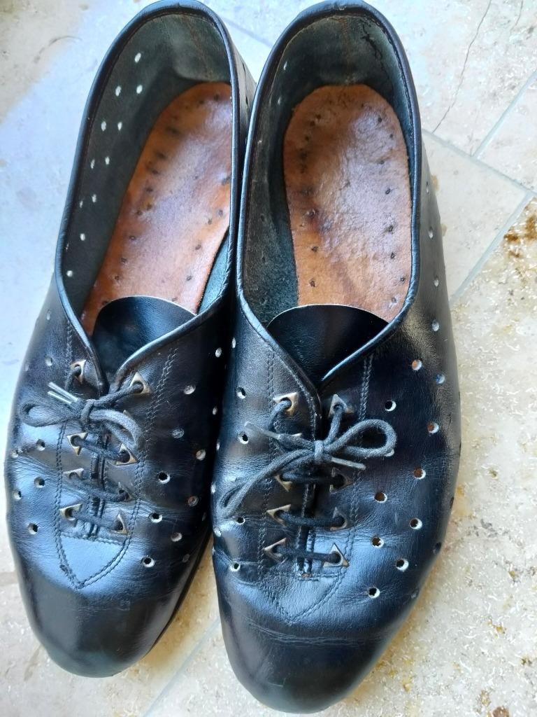 Chaussures de vélo rétro, Vélos & Vélomoteurs, Enlèvement, Utilisé, Femmes, Chaussures