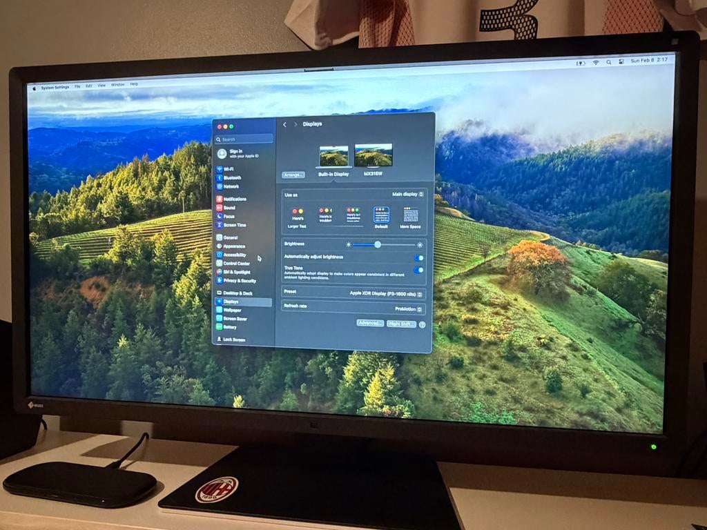 Eizo monitor 4K, Ophalen, Zo goed als nieuw