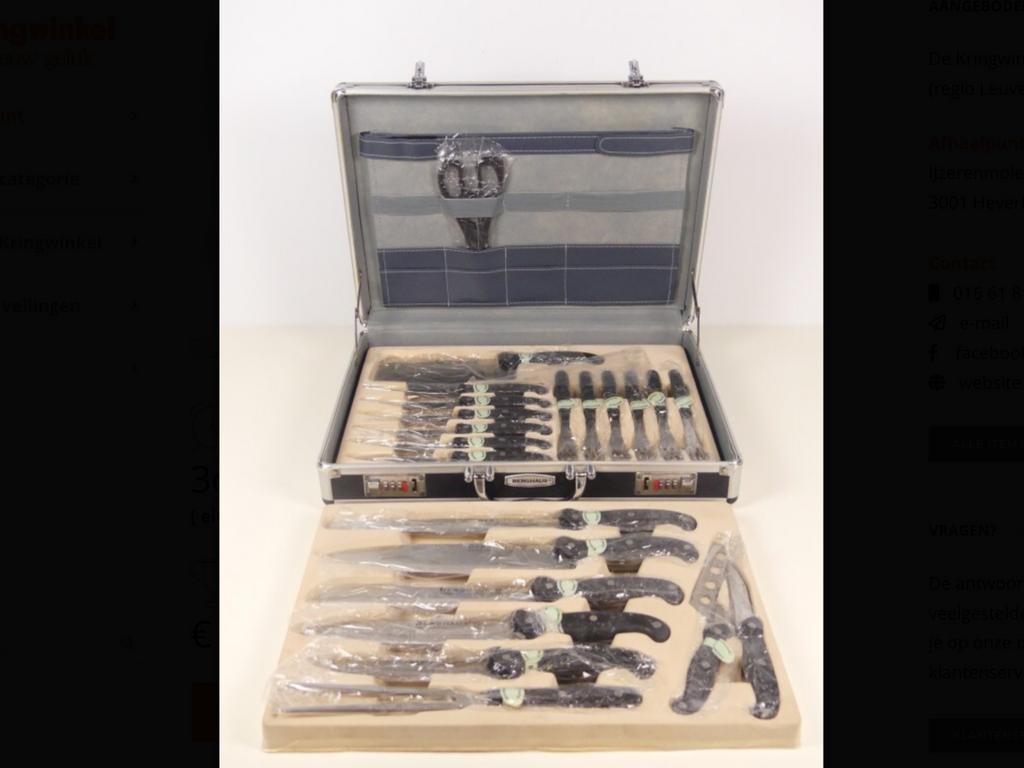 Messenset in koffer van Berghaus, Enlèvement ou Envoi, Neuf