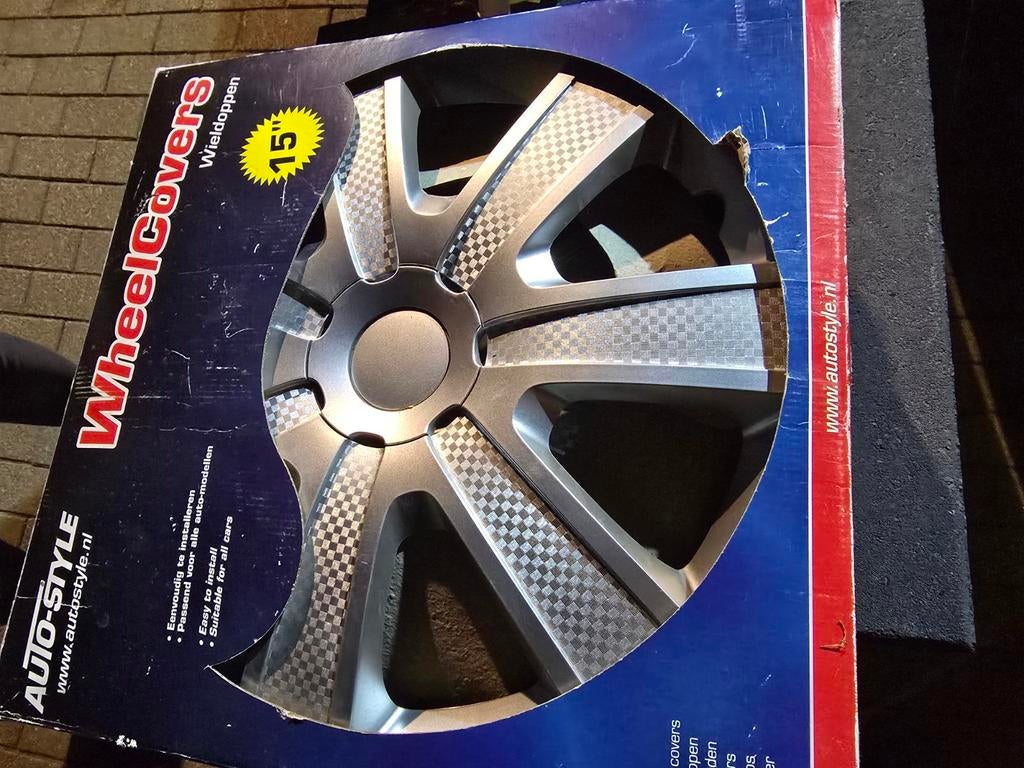 15 inch wieldoppen nieuw in de doos, Ophalen, Nieuw