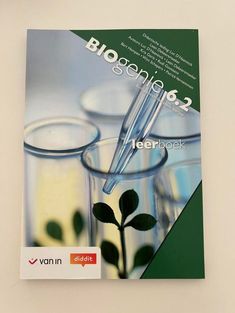 3de graad boeken (wetenschappelijke vakken), Ophalen of Verzenden, Nieuw, ASO, Biologie