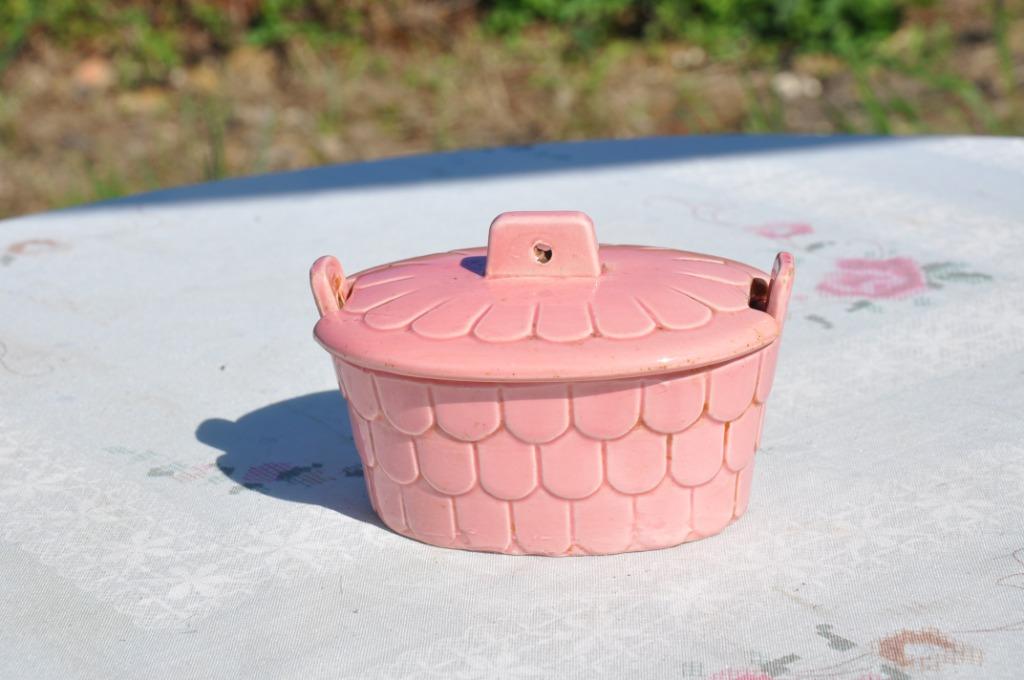 §  beurrière en faience majolique wasmuel, Antiquités & Art, Enlèvement ou Envoi