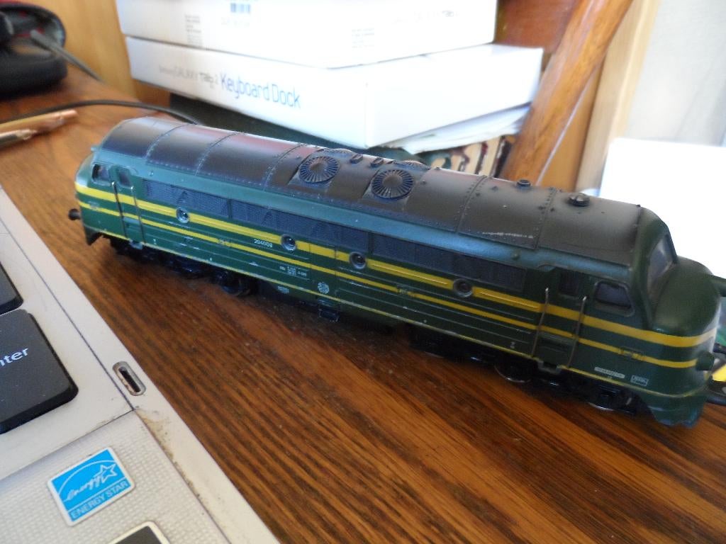 MARKLIN 3066 Delta Digital Diesel 204-serie NMBS- Schaarbeek, Locomotief, Gelijkstroom of Wisselstroom, Ophalen of Verzenden, Zo goed als nieuw