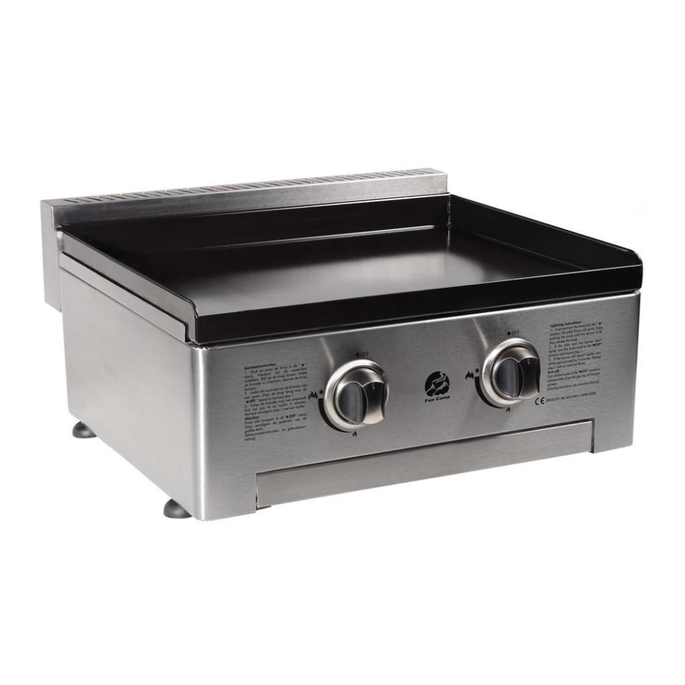 Gas bakplaat (Te Huur), Hobby en Vrije tijd, Feestartikelen | Verhuur, Zo goed als nieuw, Ophalen