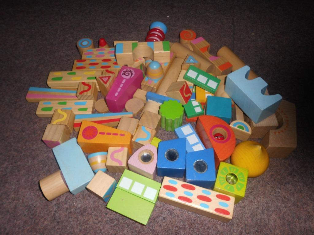 houten blokjes, Enlèvement, Comme neuf