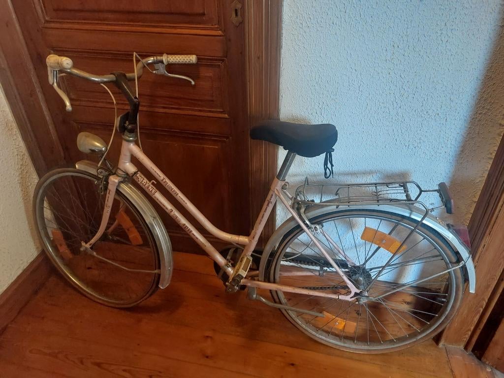 Vrouwenfiets niet electrisch, Ophalen